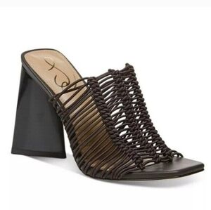 Sam Edelman Women Laurette High Heels Sandals Shoes Sz 7.5M